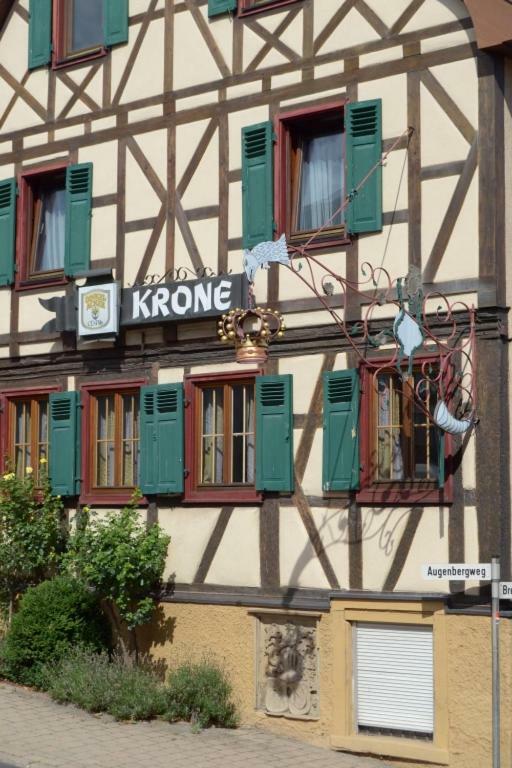 Pension Krone Sternenfels Exterior foto